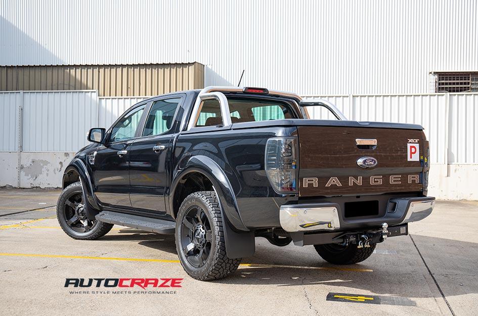 FORD RANGER MONSTER XD 2 MATTE BLACK